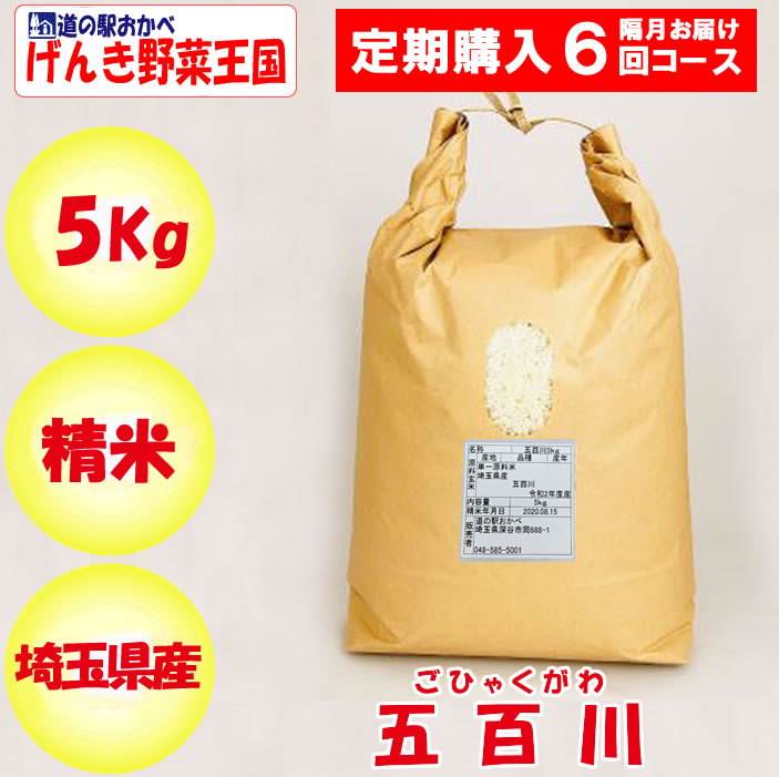 埼玉県産五百川5kg