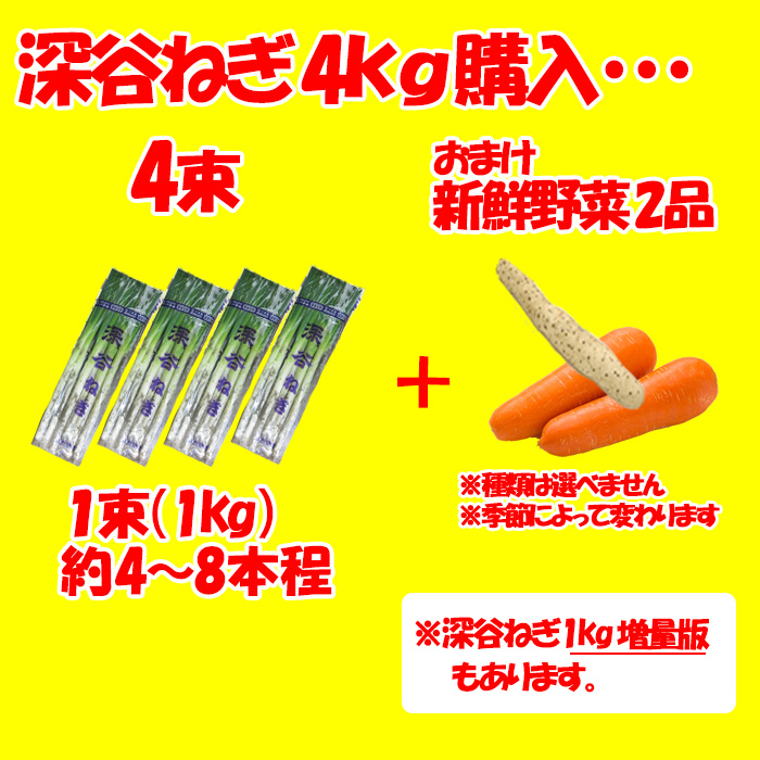 購入特典：野菜２品