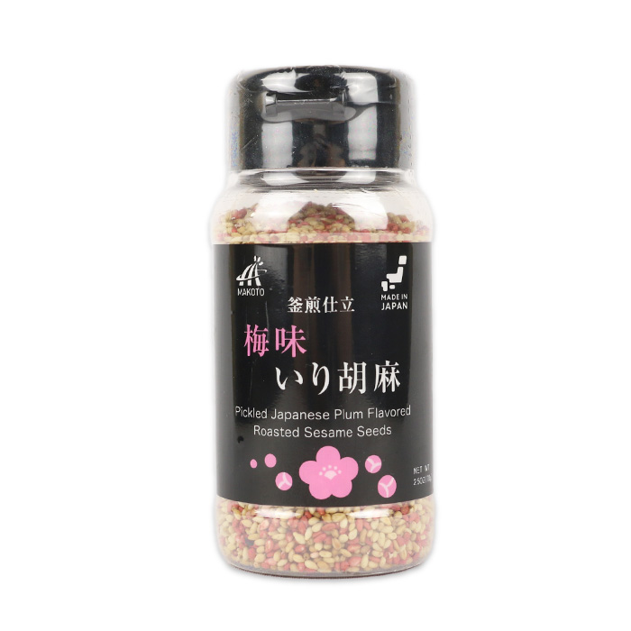 釜煎仕立 梅味 いり胡麻 70g ボトルタイプ 