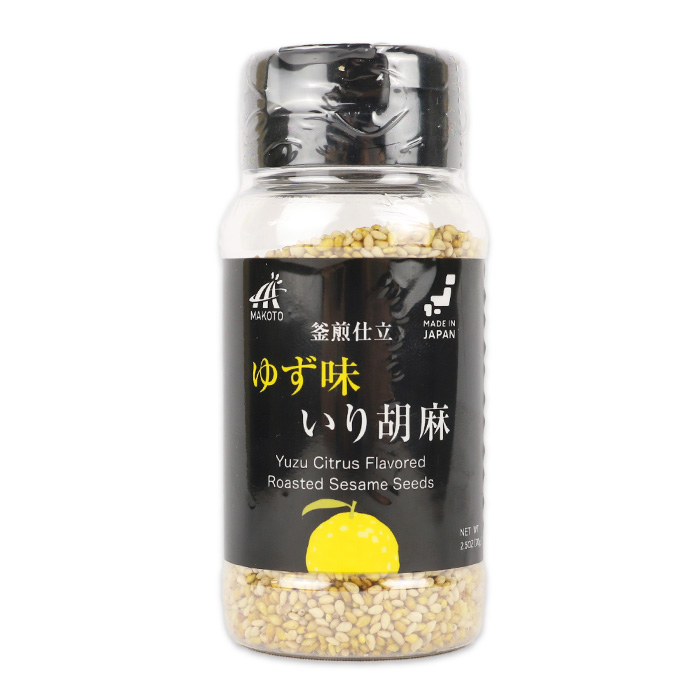 釜煎仕立 ゆず味 いり胡麻 70g ボトルタイプ 