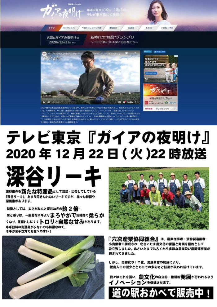 ガイヤの夜明け 2020年12月22日放送