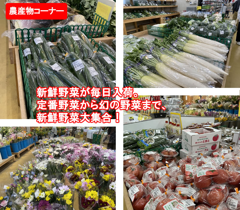 農産物センター・新鮮野菜