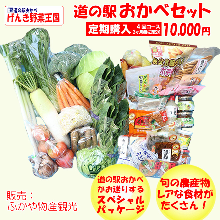 道の駅おかべ10,000円セット　毎月 年12回コース