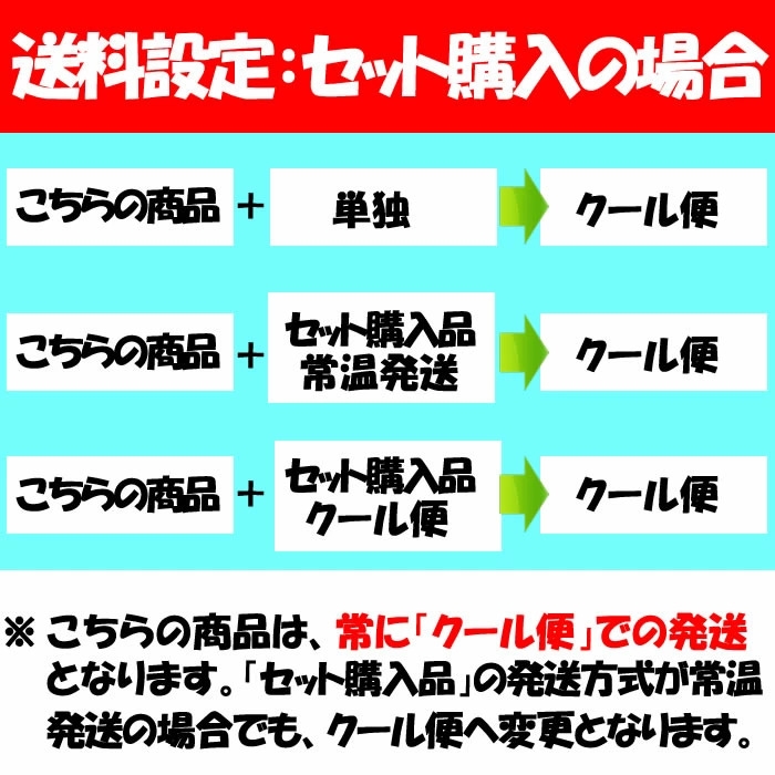 セット購入の場合（クール便）