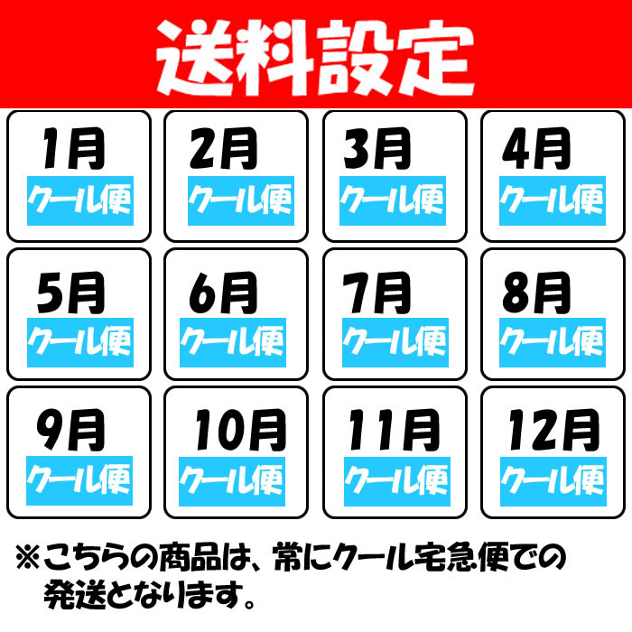 送料設定カレンダー（常にクール）